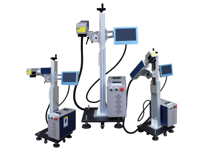 零件和工具在線飛行光纖激光打標系統(tǒng)