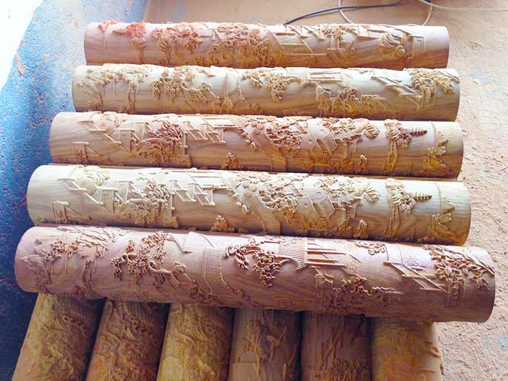 經(jīng)濟(jì)實惠的3D數(shù)控雕刻機(jī)帶有多個第四旋轉(zhuǎn)軸