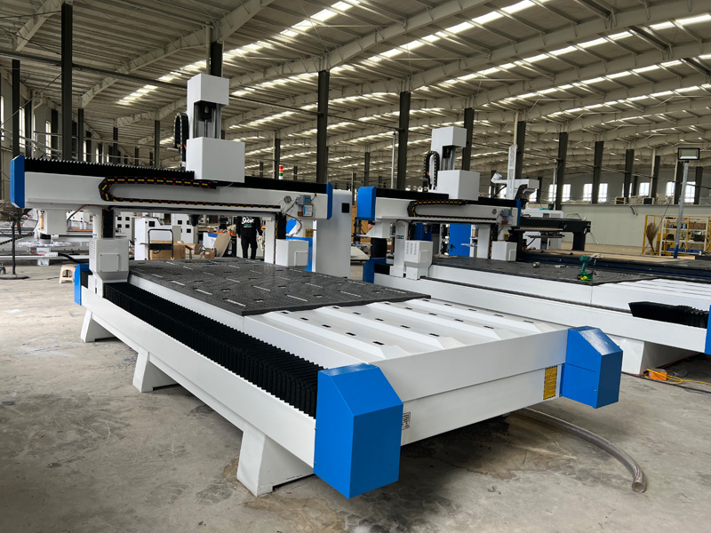 工業(yè)型5x10帶雙自動換刀套件的數(shù)控木工機