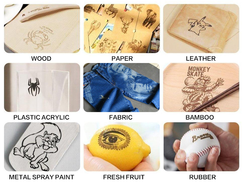 CO2 玻璃、亞克力、塑料激光打標(biāo)機(jī)