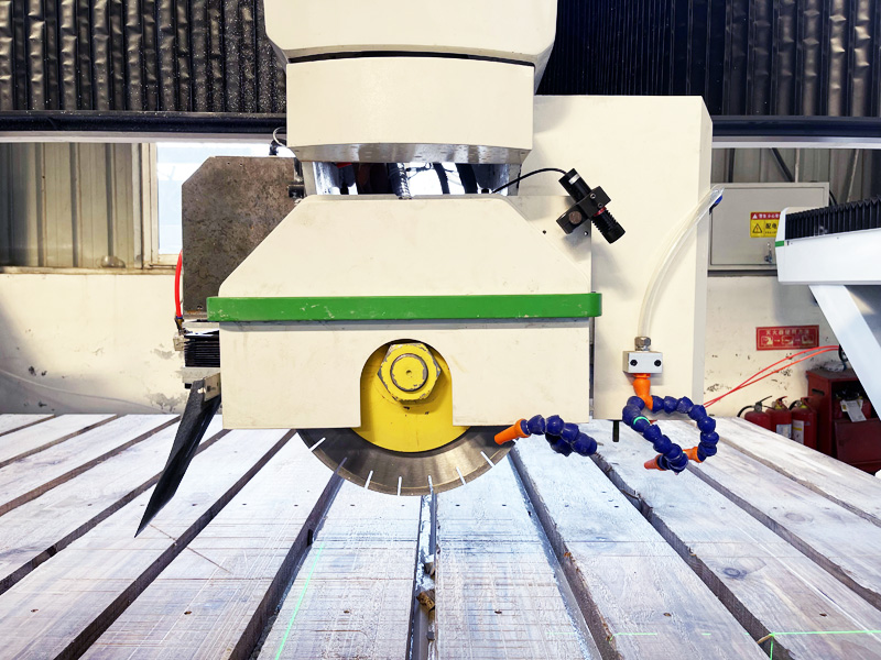 4+1 自動(dòng)石材數(shù)控橋切機(jī)適用于臺面水槽切割