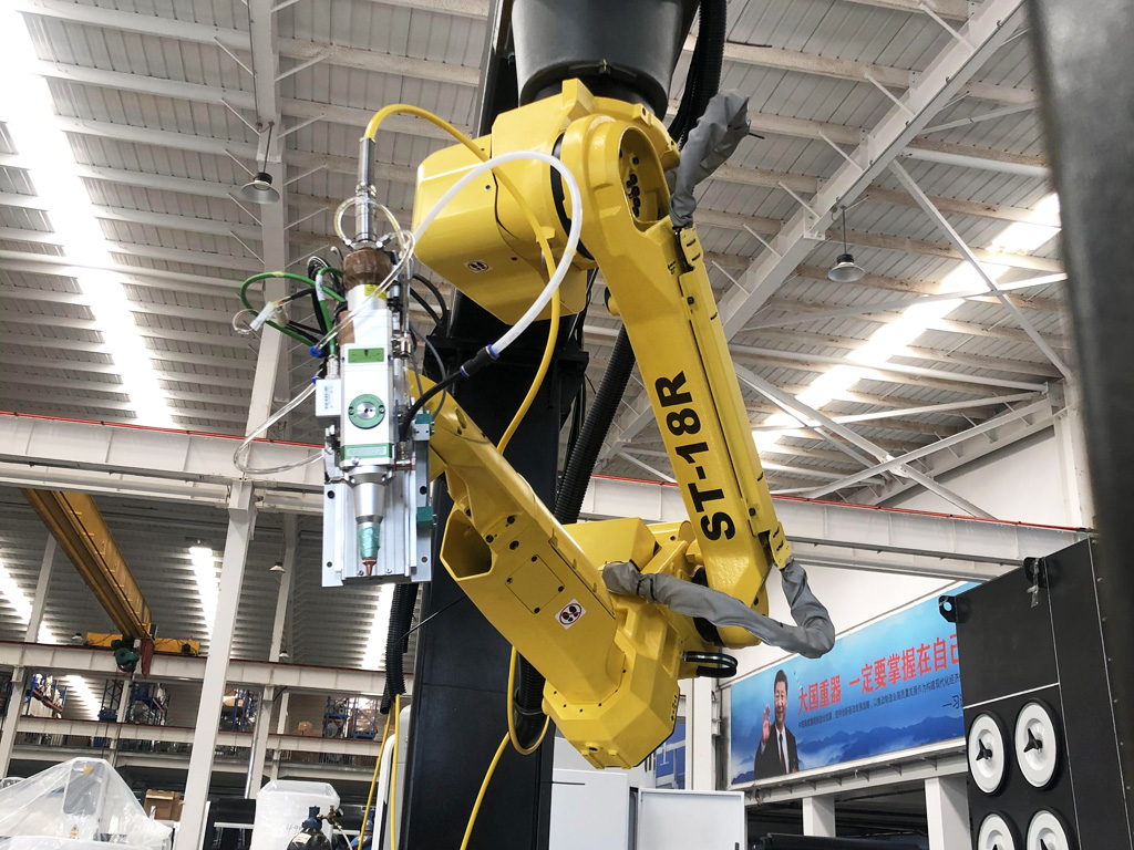 工業(yè) 3D 金屬機器人光纖激光切割機