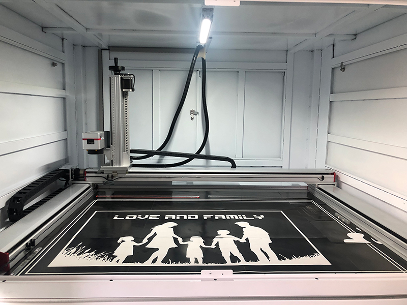 大型三軸龍門光纖激光打標機出售