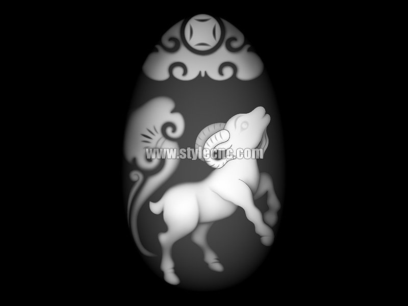 山羊優(yōu)雅的灰度圖像 山羊優(yōu)雅的灰度圖像