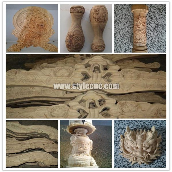 1325數(shù)控雕刻機(jī)，帶四軸旋轉(zhuǎn)工作臺項目