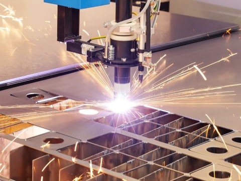 數(shù)控等離子切割工作臺(tái)切割不銹鋼板材項(xiàng)目