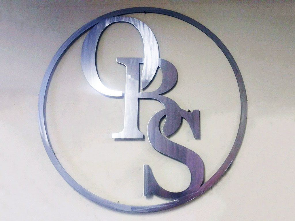 光纖激光切割不銹鋼標(biāo)牌