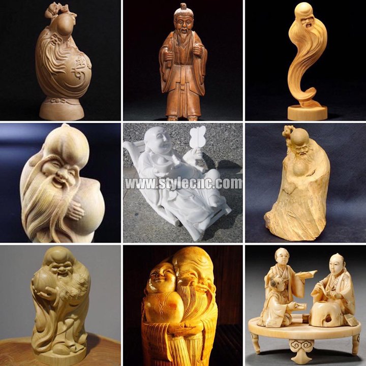 四軸數(shù)控雕刻機(jī) 1325 3D 雕刻項目