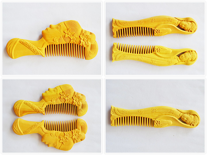 中國黃楊木工藝品數(shù)控雕刻機(jī)用于木梳 中國黃楊木工藝品數(shù)控雕刻機(jī)用于木梳