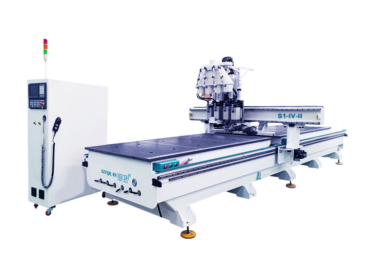 帶雙工作臺(tái)的木門(mén)制造數(shù)控雕刻機(jī)