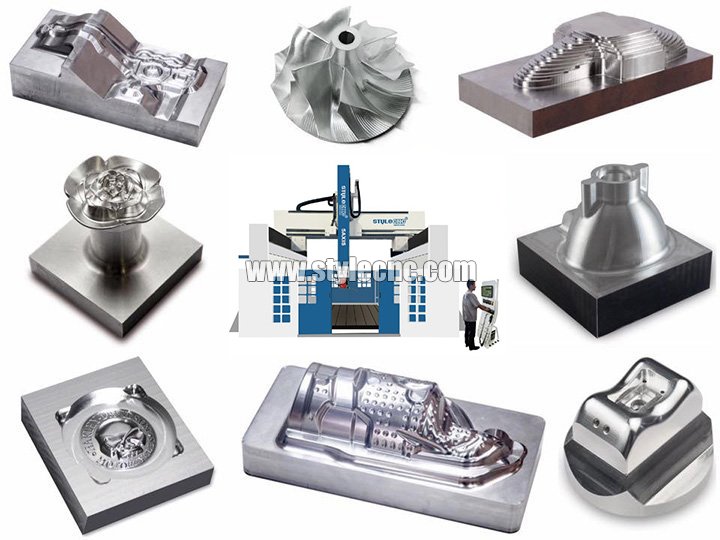 用于模具制造項(xiàng)目的五軸數(shù)控雕刻機(jī)機(jī)