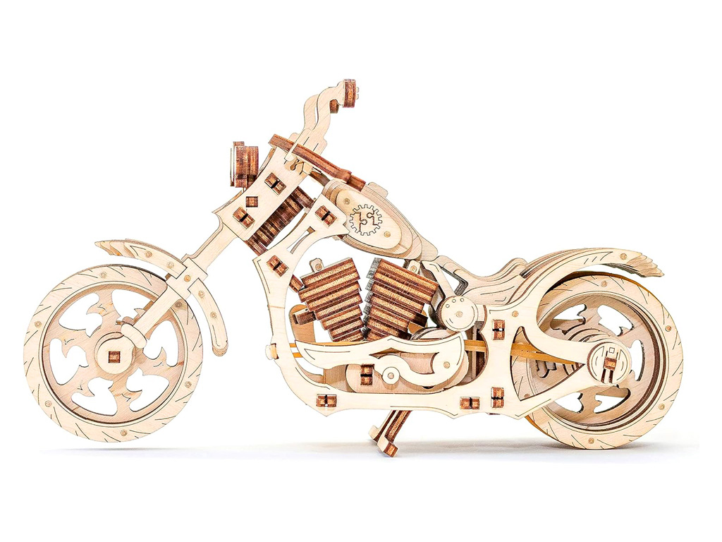 激光切割 3D 木制摩托車項(xiàng)目