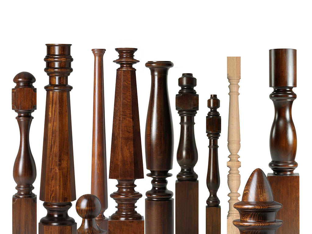 用于樓梯欄桿和桌腿的工業(yè)數(shù)控木工車床