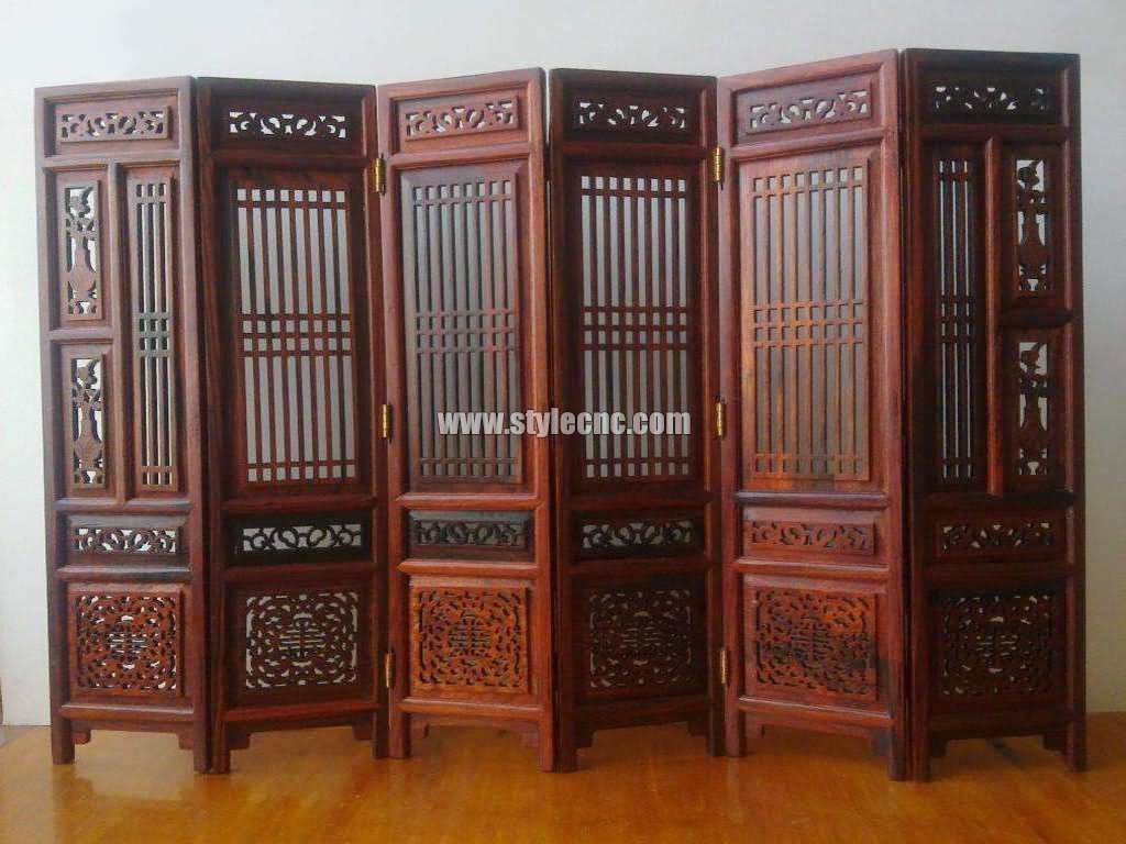木屏風鏤空雕刻數(shù)控雕刻機項目