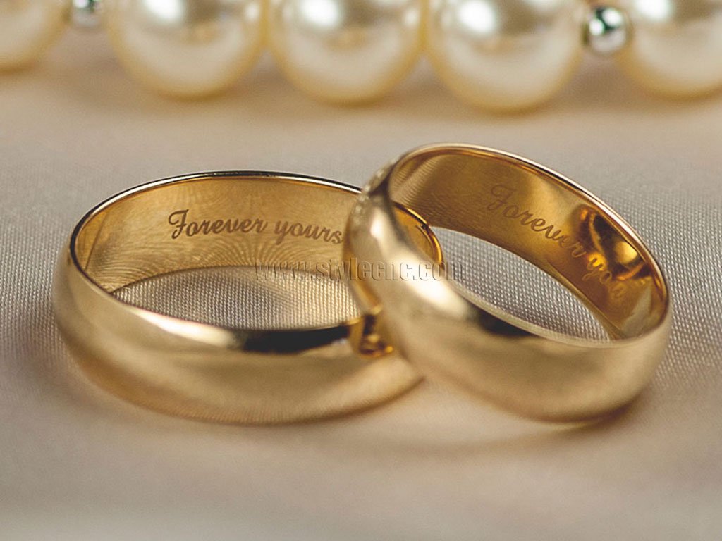 金戒指激光雕刻項(xiàng)目