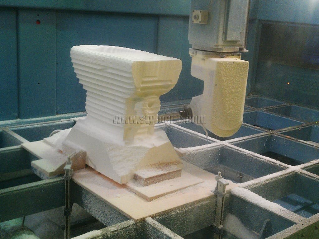 五軸數(shù)控加工 3D 廁所原型