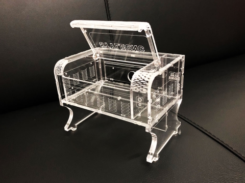 激光切割透明亞克力 3D 拼圖 CO2 激光切割機(jī)套件 激光切割透明亞克力 3D 拼圖 CO2 激光切割機(jī)套件