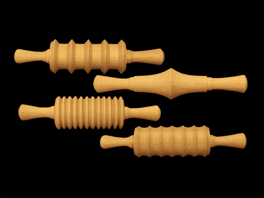 數控車床適用于木制花紋搟面杖車削和拉削項目