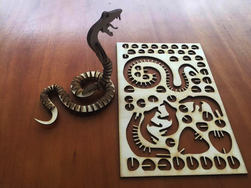 激光切割膠合板項目