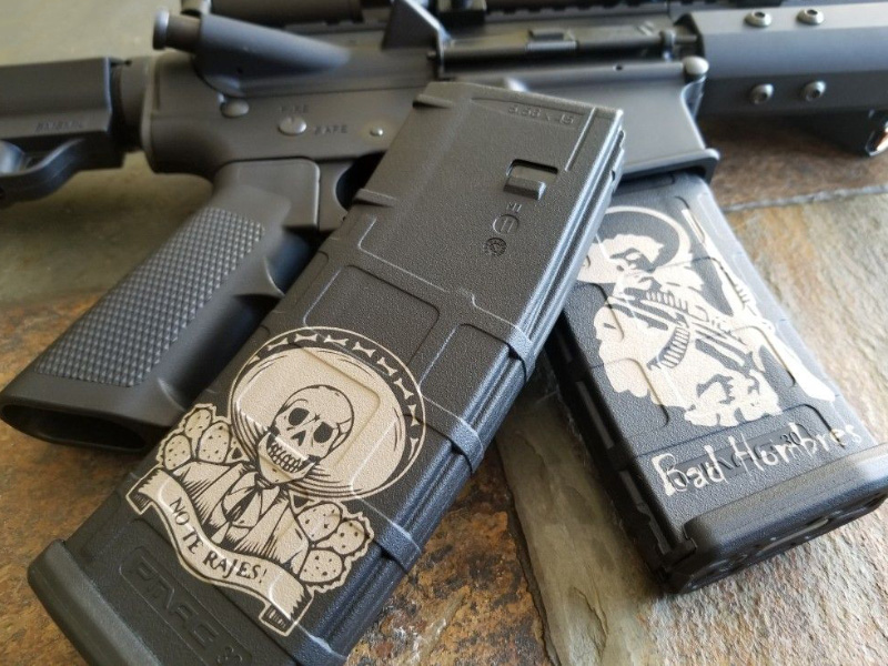 激光點(diǎn)刻 PMAG 與聚合物