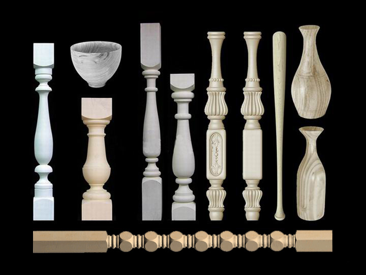 用于木工項目的數(shù)控車床