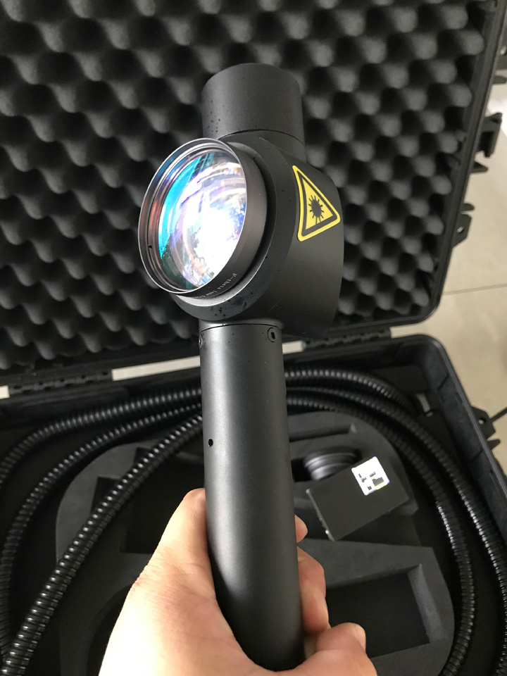 手持式激光除漆槍