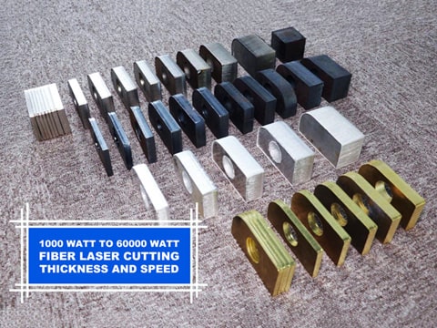 光纖激光器切割金屬的速度和厚度是多少？