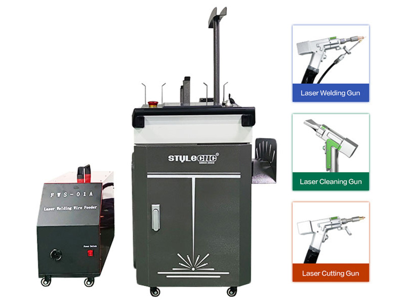 三合一便攜式手持式激光金屬切割機(jī)、焊接機(jī)和清潔器