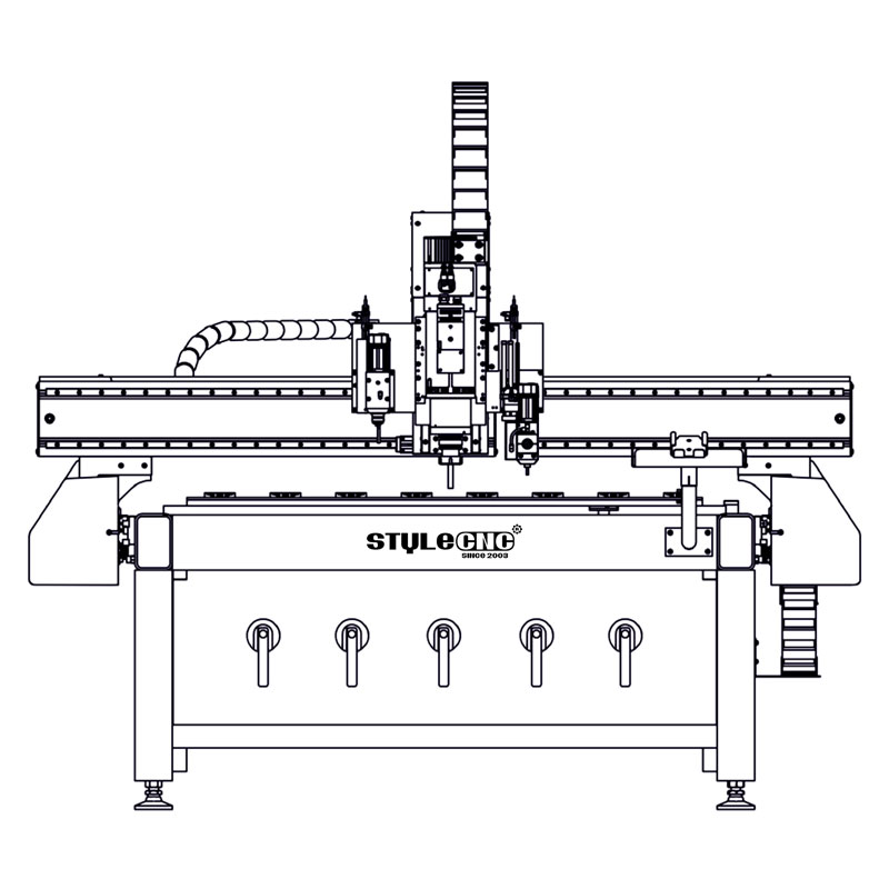 全自動(dòng)數(shù)控開料機(jī) 全自動(dòng)數(shù)控開料機(jī)