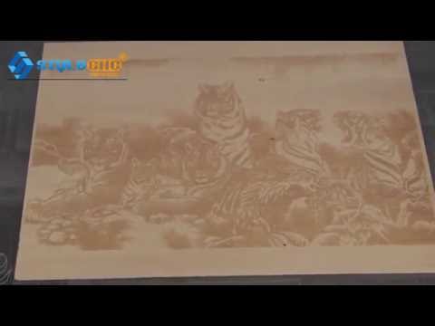 工業(yè) CO2 木版印刷激光打標(biāo)機