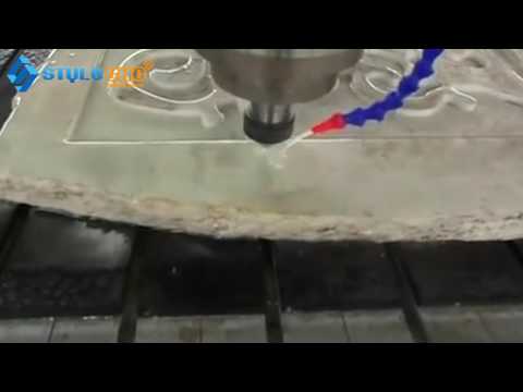 數(shù)控機(jī)床雕刻石材浮雕